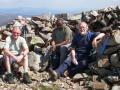 Group 1 relaxing on Beinn Udlamain