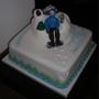 The cake courtesy of Heather Walker