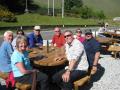 A well-earned pint at the Cluanie