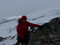 On the summit of Carn na Breabaig