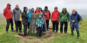 On Duncolm in the Kilpatricks in June 2021