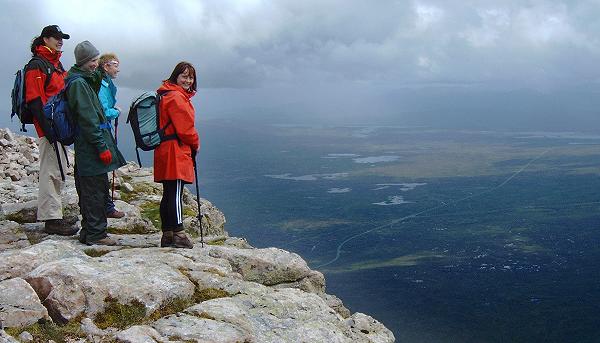 The view from Stob Dearg