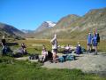 En route from the Rifugio Chivasso