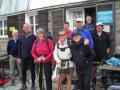 Leaving the Rifugio Vittorio Emmanuele