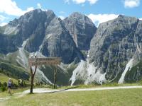 The view from the top gondola station