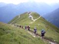 Leaving the Starkenburger Hutte