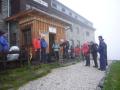 Leaving the Franz Senn Hutte