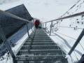 The steps to the viewing platform