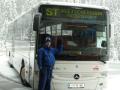 The bus to Innsbruck